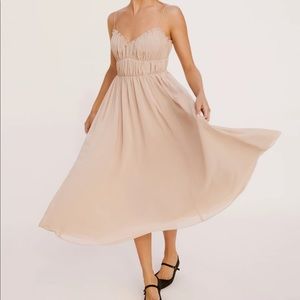 Reformation Pique Dress